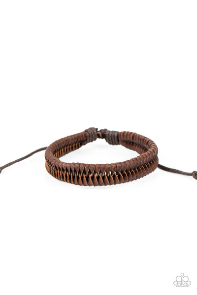 Rodeo Rally - Brown Paparazzi Bracelet