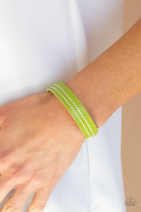 Life is WANDER-ful - Green Paparazzi Bracelet - sofancyjewels