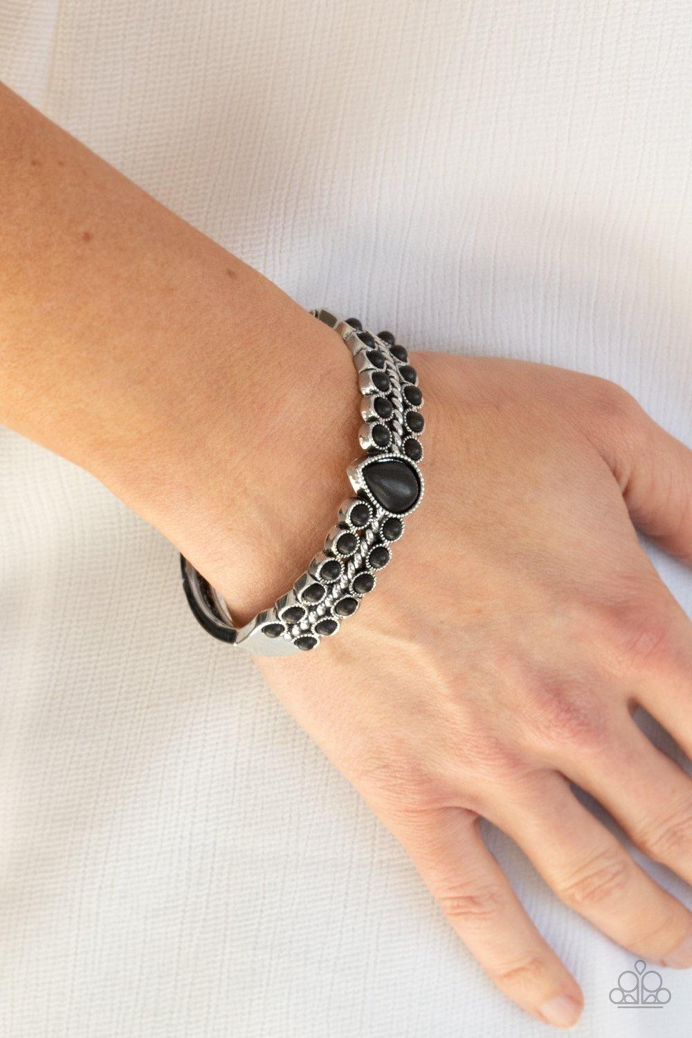 Nature Resort - Black Paparazzi Bracelet - sofancyjewels