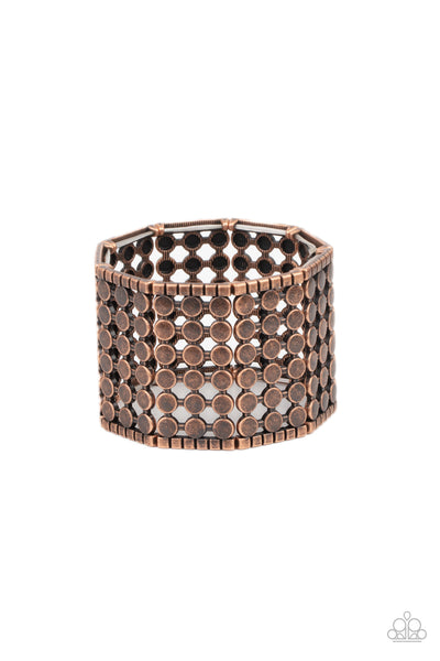 Cool and CONNECTED - Copper Paparazzi Bracelet