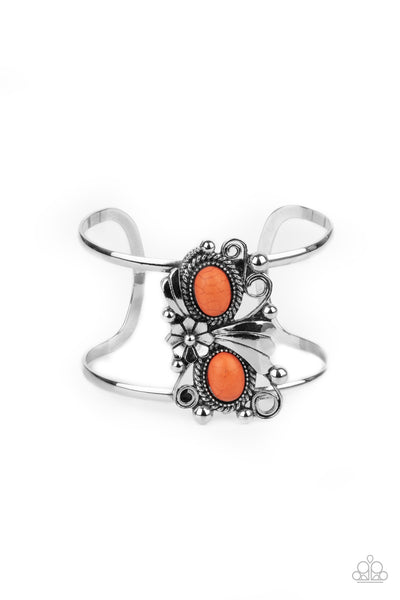 Mojave Flower Girl - Orange Paparazzi Bracelet
