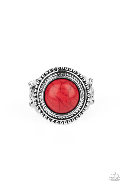 Evolutionary Essence - Red Paparazzi Ring