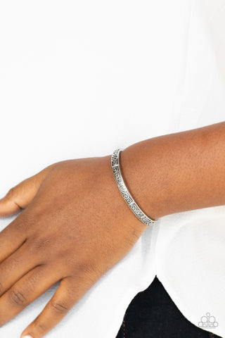 Precisely Petite - Silver Paparazzi Bracelet