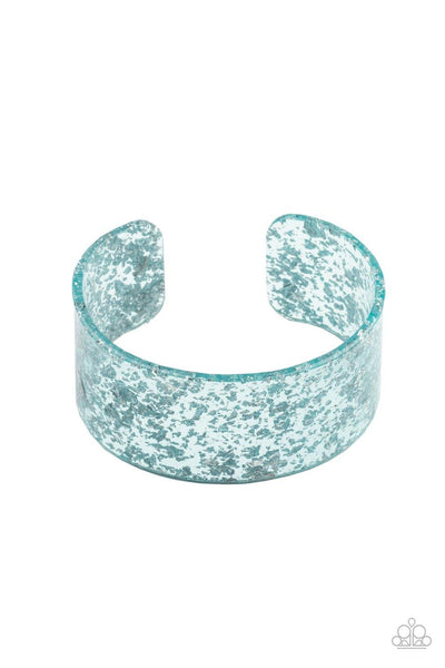 Snap, Crackle, Pop! - Blue Paparazzi Bracelet - sofancyjewels