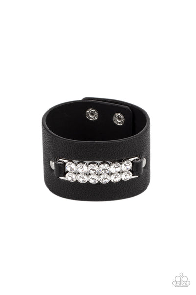 Runway Rebellion - Black Paparazzi Bracelet