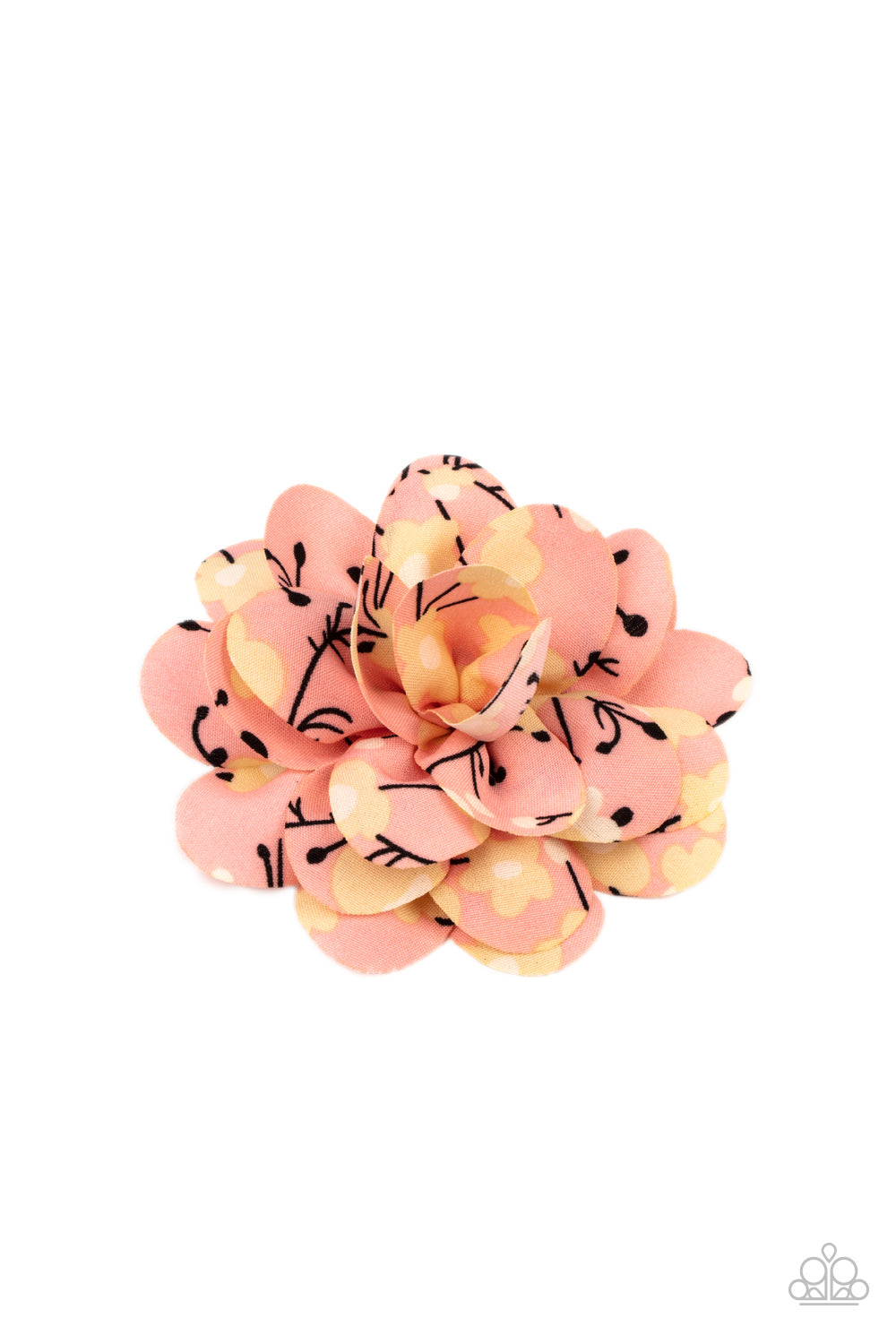 Springtime Eden - Orange Paparazzi Hair Accessories