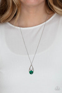 Gala Gleam - Green  Paparazzi Necklace