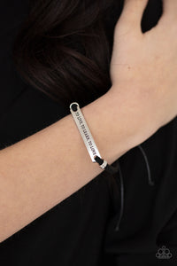 To Live, To Learn, To Love - Black Paparazzi Bracelet