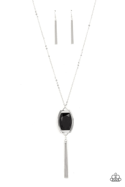 Timeless Talisman - Black Paparazzi Necklace