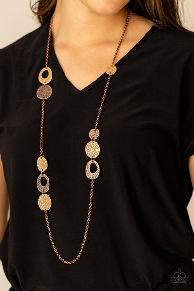 Gallery Guru - Copper Paparazzi Necklace