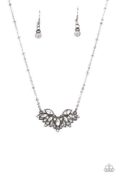 Deluxe Diadem - Black Paparazzi Necklace