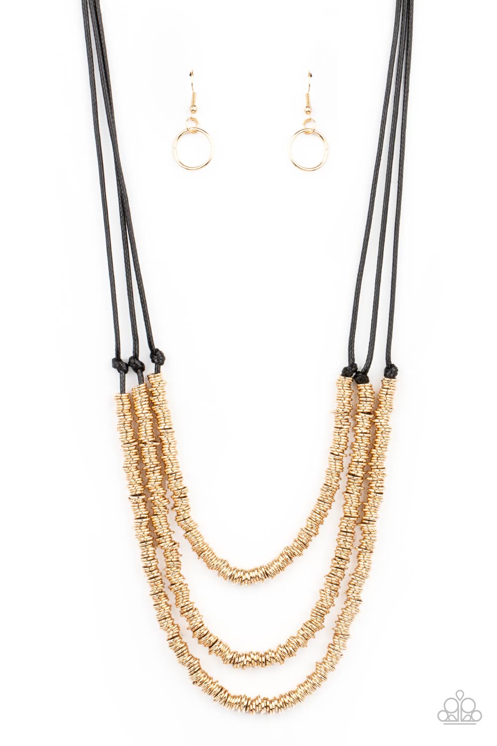 RING to Reason - Gold Paparazzi Necklace