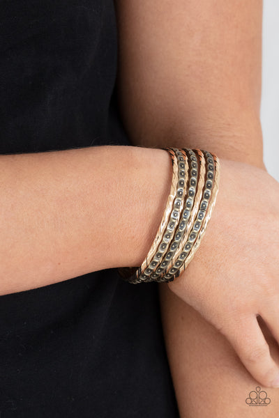 Back-To-Back Stacks - Multi Paparazzi Bracelet