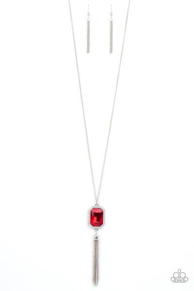 Blissed Out Opulence - Red Paparazzi Necklace