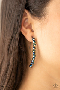 GLOW Hanging Fruit - Multi Paparazzi Iridescent Earrings