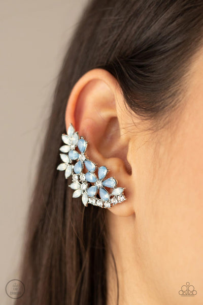 Garden Party Powerhouse - Blue Paparazzi Earrings