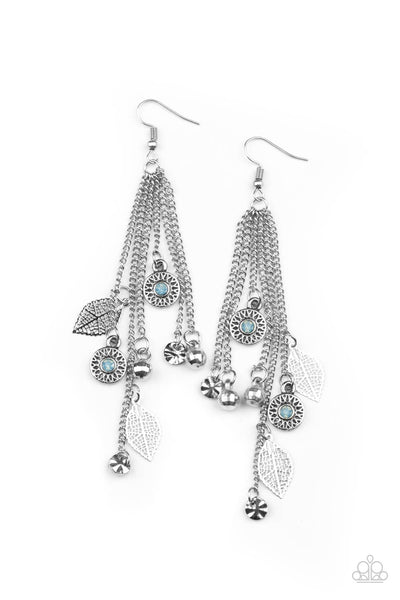 A Natural Charmer - Blue Paparazzi Earrings