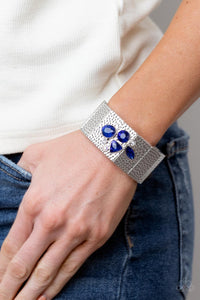 Flickering Fortune - Blue Paparazzi Bracelet