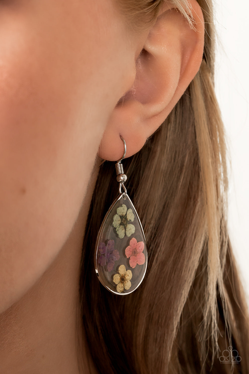 Perennial Prairie - Multi Paparazzi Floral Earrings