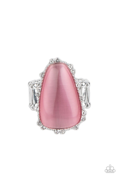 Newport Nouveau - Pink Paparazzi Ring