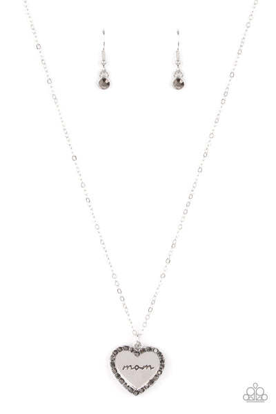 The Real Boss - Silver Paparazzi Necklace