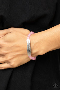 Family is Forever - Pink Paparazzi Bracelet