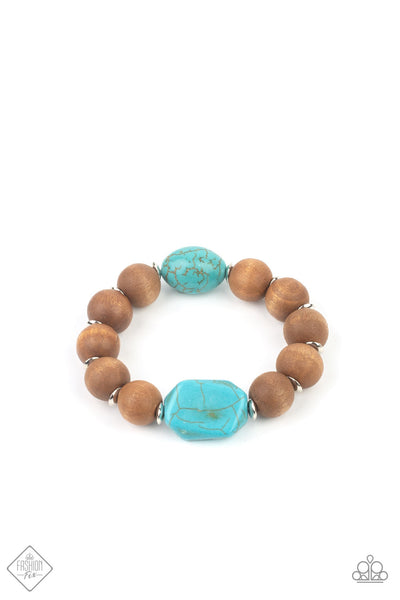 Abundantly Artisan - Blue Paparazzi Bracelet