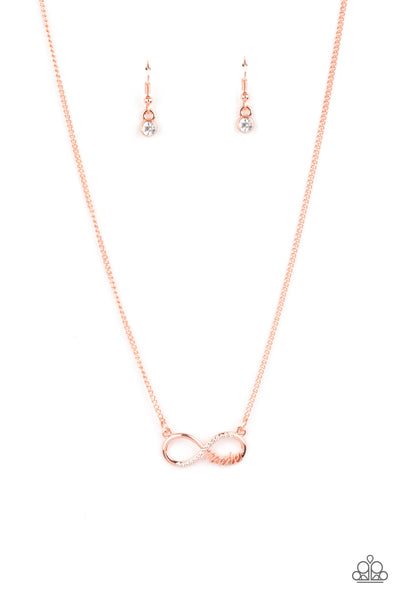 Forever Your Mom - Copper Paparazzi Necklace