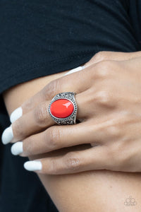 Very Venetian - Red Paparazzi Ring