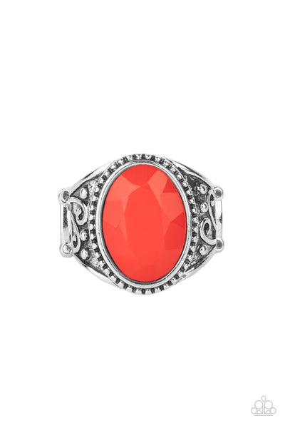 Very Venetian - Red Paparazzi Ring