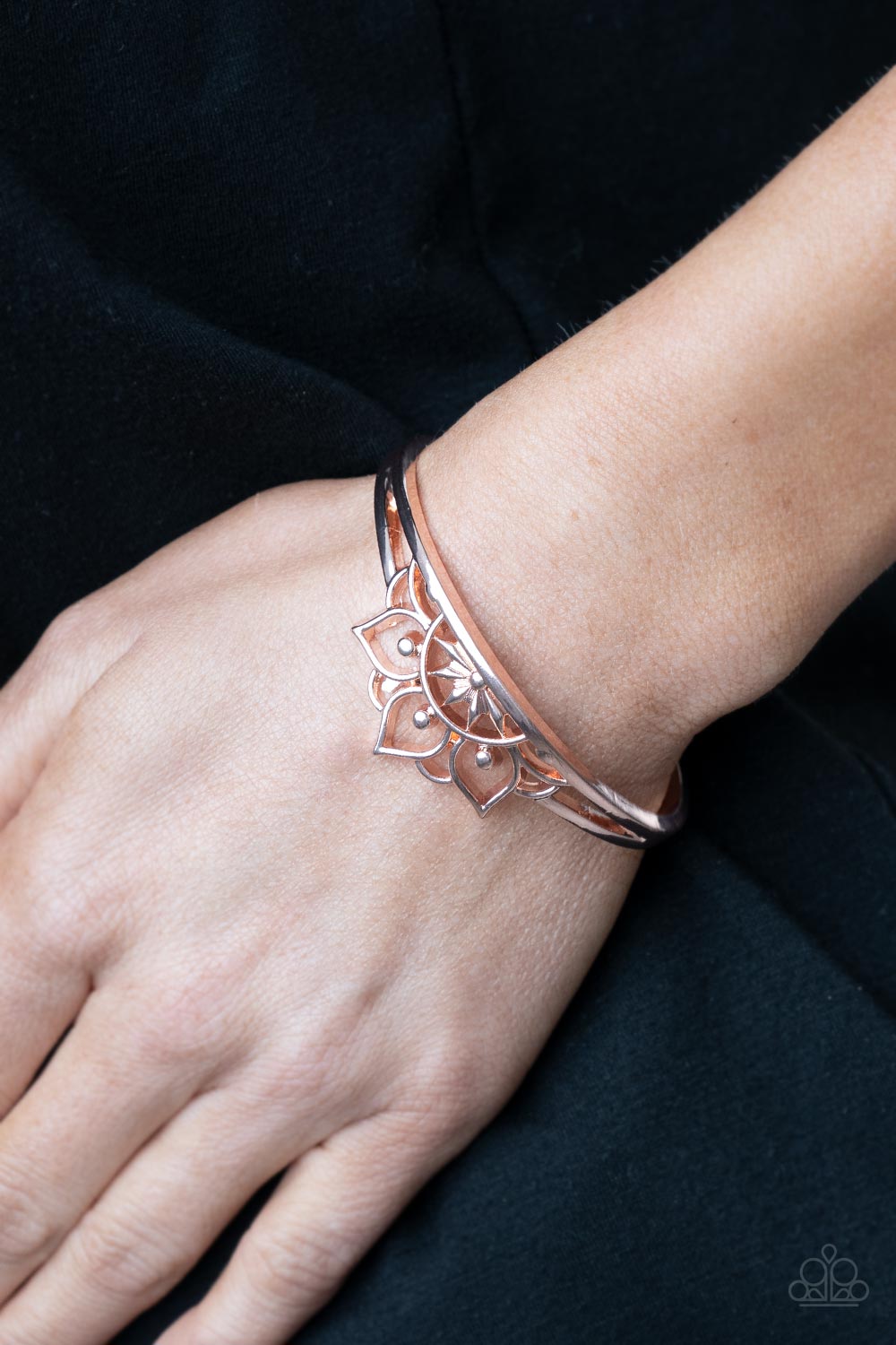 Mandala Mindfulness - Rose Gold Paparazzi Bracelet