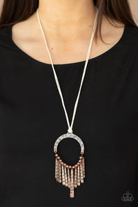 You Wouldnt FLARE! - Copper Paparazzi Necklace