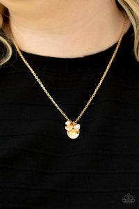 Super Mom - Gold Paparazzi Necklace