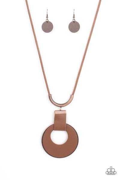 Luxe Crush - Copper Paparazzi Necklace