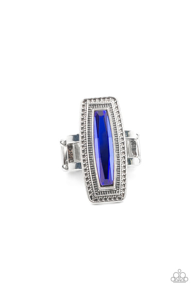 Luminary Luster - Blue Paparazzi Ring