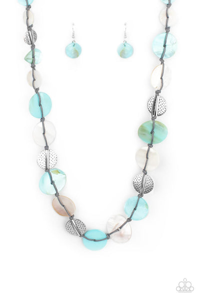 Seashore Spa - Blue Paparazzi Necklace