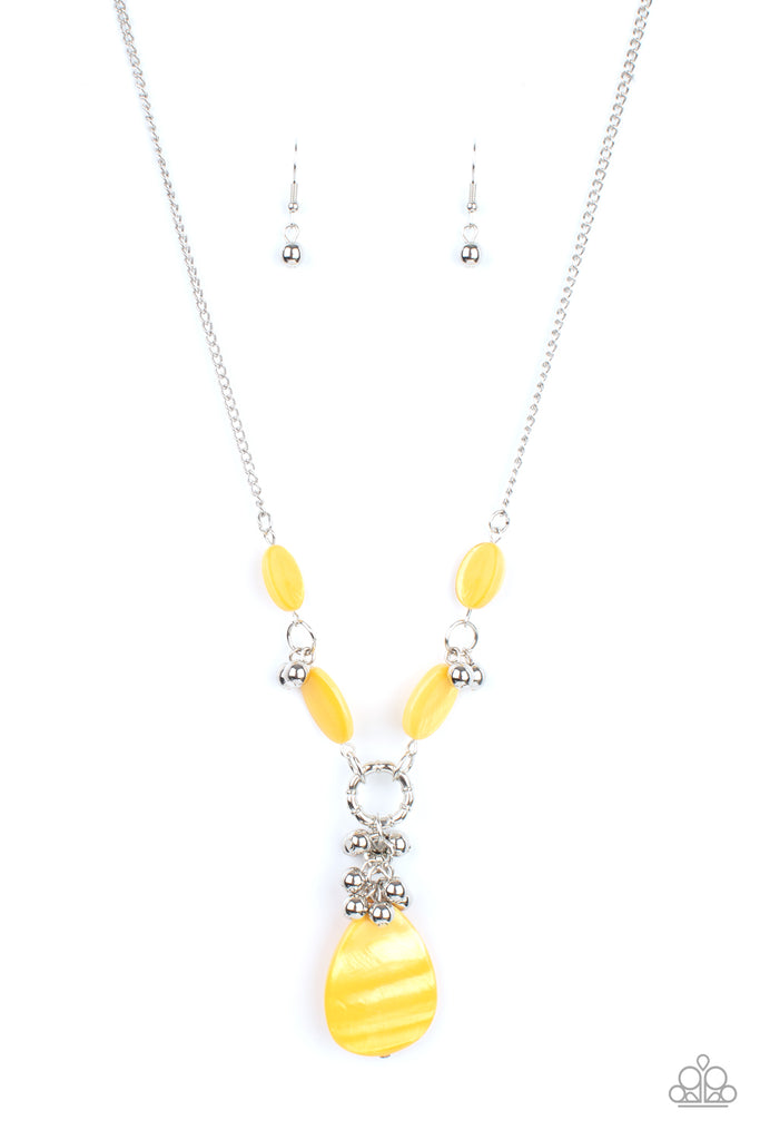 PAPARAZZI RIO RAINFOREST - YELLOW SEEDBEAD NECKLACE – Bee's Bling Bash