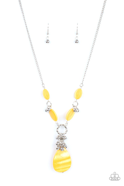 Summer Idol - Yellow Paparazzi Necklace