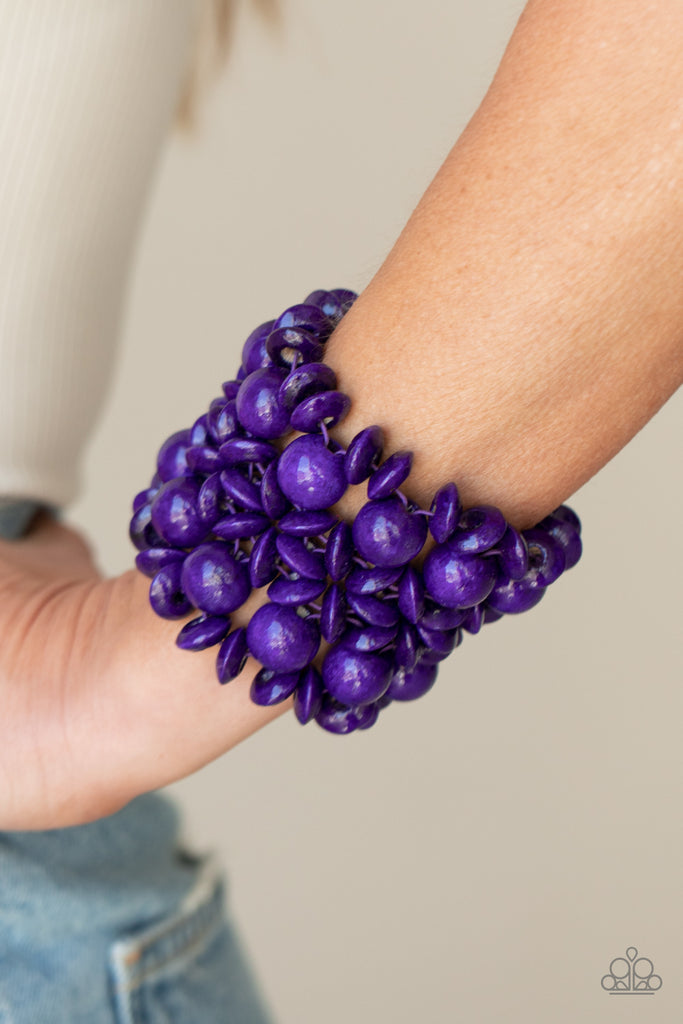 Purple paparazzi sale bracelet