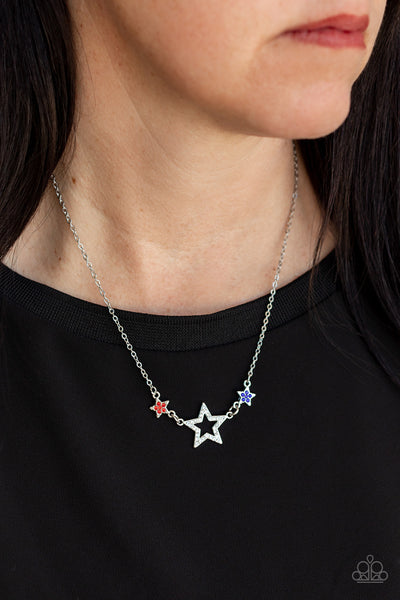 United We Sparkle - Multi Paparazzi Necklace