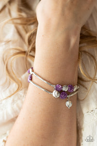 Terrazzo Territory - Purple Paparazzi Bracelet