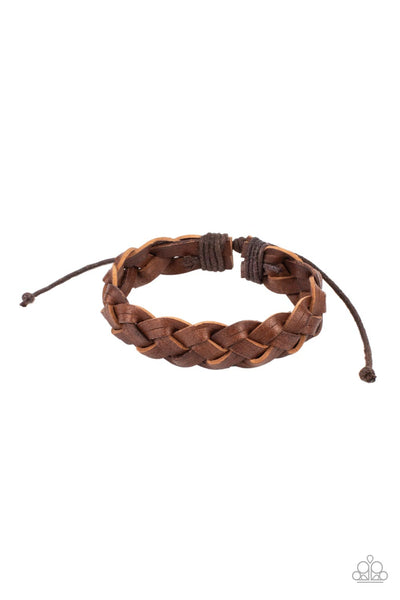 SoCal Summer - Brown Paparazzi Bracelet