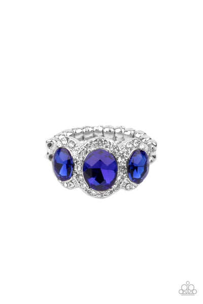 Royal Residence - Blue Paparazzi Ring