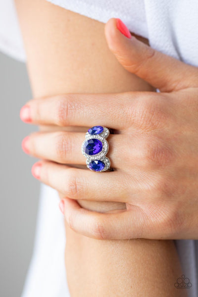 Royal Residence - Blue Paparazzi Ring