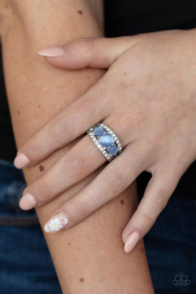 Majestically Mythic - Blue Paparazzi Ring