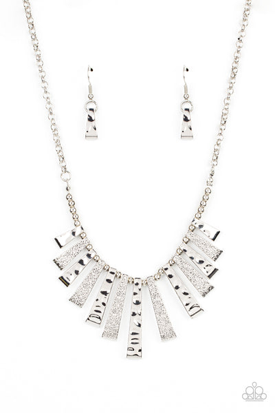 The MANE Course - Silver Paparazzi Necklace