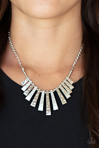 The MANE Course - Silver Paparazzi Necklace