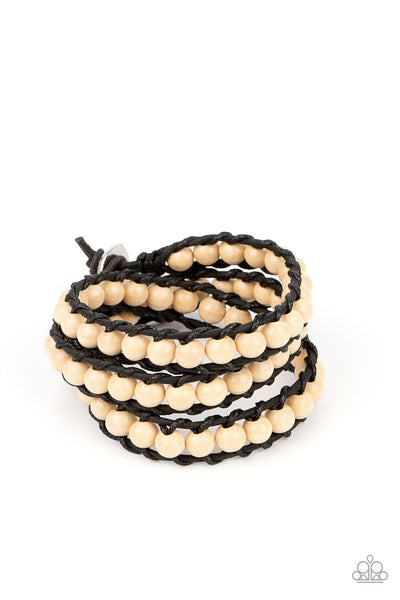 Pine Paradise - White Paparazzi Bracelet