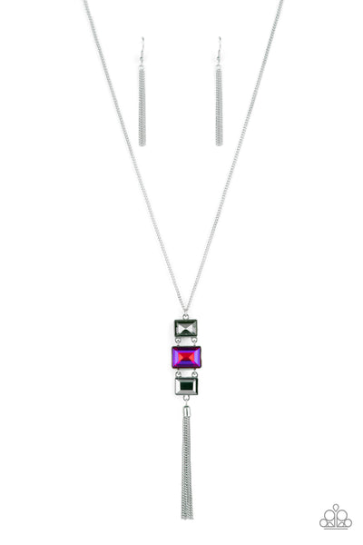 Uptown Totem - Pink Paparazzi Necklace