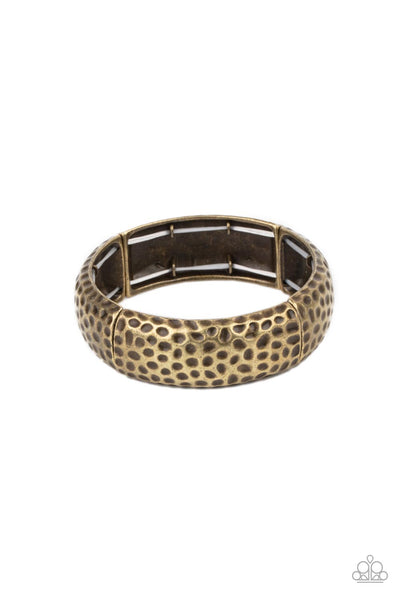 Come Under The Hammer - Brass Paparazzi Bracelet